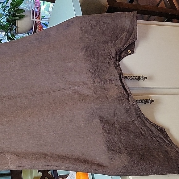 Bryn Walker Atticus cowl neck linen romper/jumpsuit - Picture 5 of 13